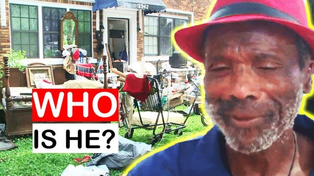 Old man thrown from his home shocks reporters when they recognize who he is