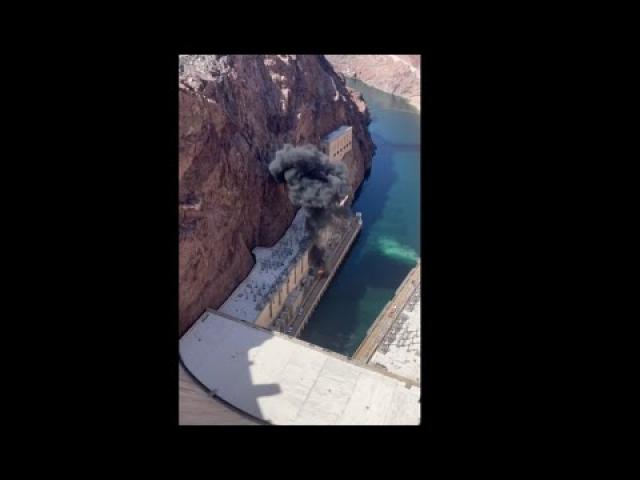 Explosion at the Hoover Dam!
