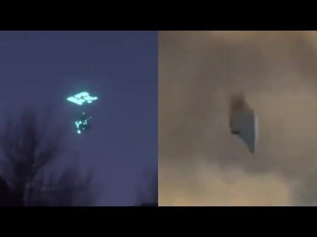 This UFO entering a portal in Germany is similar to the one filmed in Dayton, Ohio