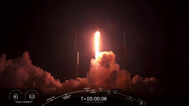 Blastoff! SpaceX Launches Startup's Communications Satellite