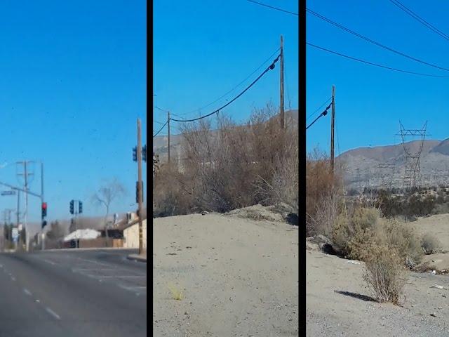 NICE!! UFO Sightings Metallic Flying Saucer! Victorville, CA [Enhanced Video] 2015