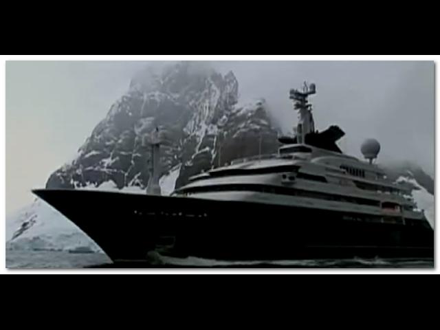 MICROSOFT'S PAUL ALLEN'S SUPER SECRET YACHT EXPLORES THE ANTARCTIC