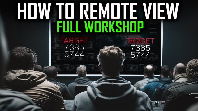 Ever Fancied becoming a ‘THIRD EYE SPY’?. This is Your Chance!... Remote Viewing Workshop