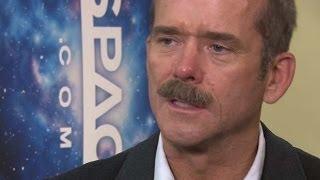 Chris Hadfield Lands At SPACE.com - Google Hangout Video