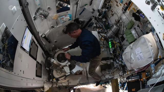 Watch astronauts install a toilet on space station in time-lapse