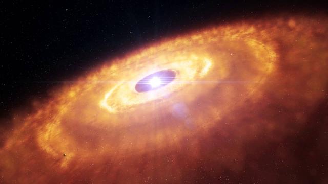 Hubblecast 88: Mysterious Ripples Found Racing Through Planet-forming Disc