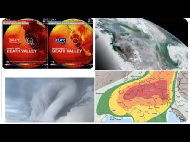 NYC Tornado Warning! Major London & PA & NJ Floods! 72 Hours of Severe WX USA! Heat & Wildfires!