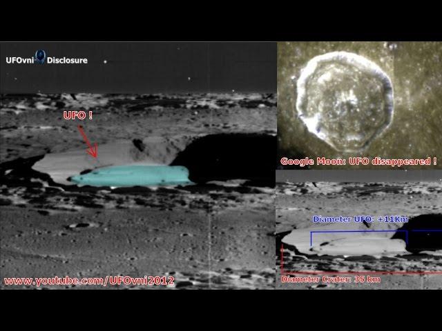 UFO is hidden in the Crater Manilius on the Moon 1968