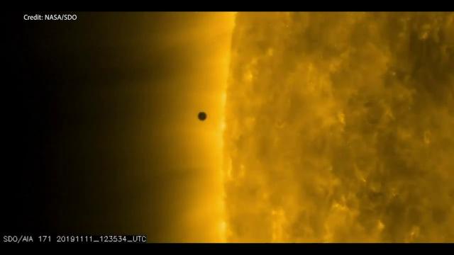 2019 Mercury Transit Captured by NASA Spacecraft