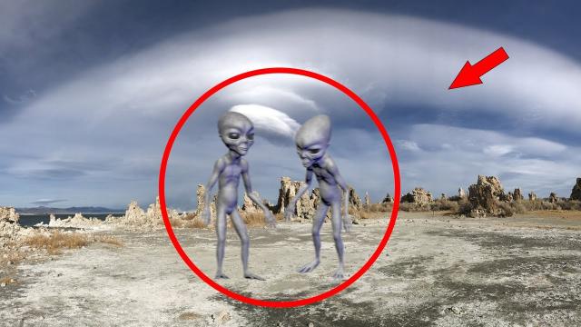 Real Alien Sighting Video Which Gives Us Alien Evidence | Real UFO With Aliens