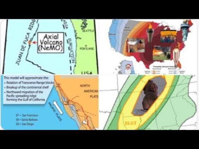 Red Alert! NASTY Storm USA Friday! La Palma Swarm Volcano trigger alert Vs. Oregon Seamount Normal?