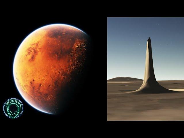 MILES HIGH "Alien Tower" Found On Mars?..