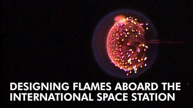Designing Flames Aboard the International Space Station