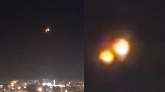 UFO with changing colors in Russia, February 2023 ????