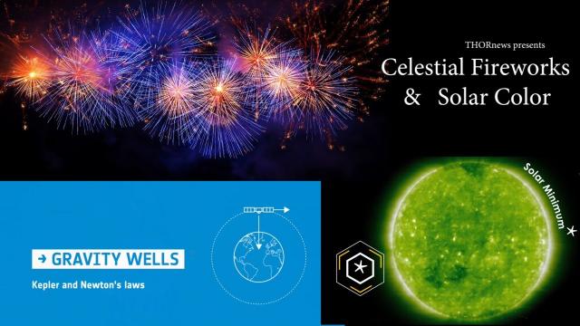 Celestial Fireworks & Solar Colors! Venus, the Sun, Mars, Pluto & Magnetars