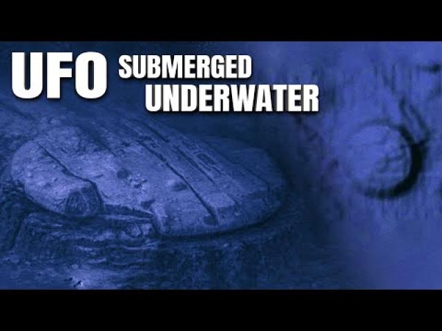 UFO Submerged Underwater on Google Earth !? ????