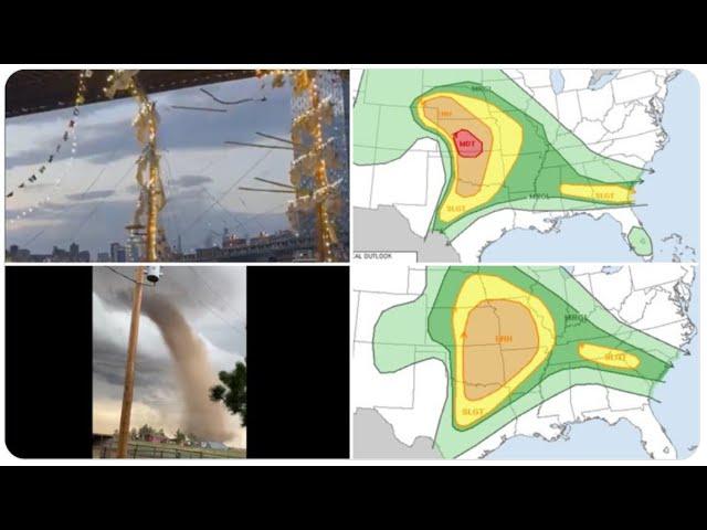 Red Alert! Wild & Dangerous Weather USA continues through Tuesday!