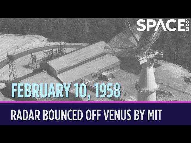 OTD in Space – February 10: Radar Bounced Off Venus by MIT