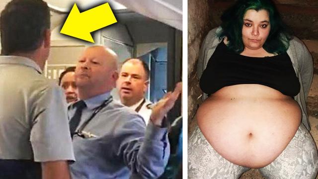 Man Mocks Woman On Plane, Doesn't Realize Who’s Behind Him - He Called her a 'Smelly Fatty'