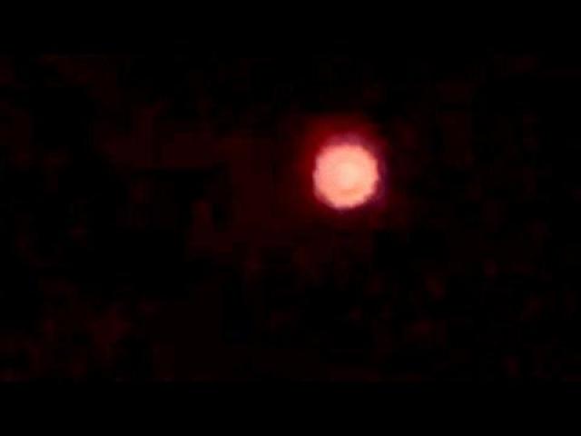 Floating, pulsating Red Orb UFO in Michigan, August 2022 ????