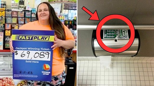 Mom Wins Lottery 14 Times, Manager's Investigation Leads Her To The Bathroom