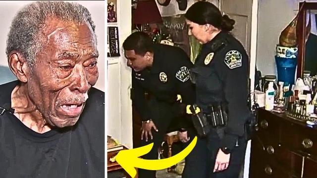 Elderly Veteran Calls 911, Then Lady Cop Arrives And Notices His Kitchen