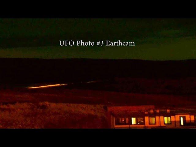 Amazing UFO Sightings Earthcam Iceland Hotel Highland! Enhanced Footage 2014