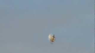 UFO Sighting Extremely Fast And Wild UFO Jumps into Hyperspace? Caught HD Footage July 8 2012