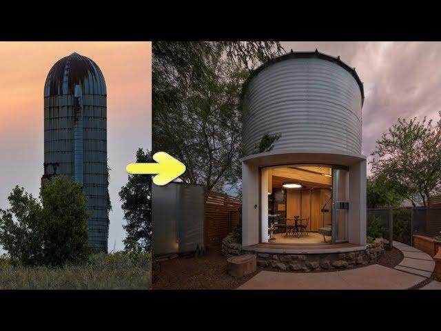 This Man Started Working In His Old Silo And Turn it Into Something Amazing