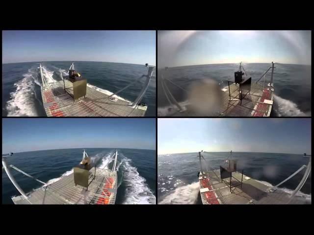 Pew, Pew! Navy Laser Blasts Targets In Air, On Sea | Raw Video