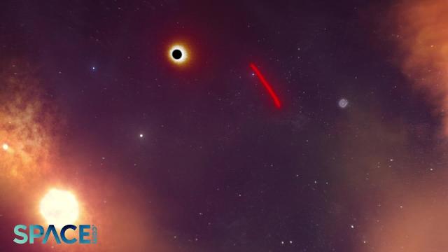 Milky Way's supermassive black hole 'spaghettifies' filament of gas - Spotted by Keck Observatory