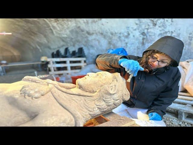 Construction Workers Discovered a Mysterious Statue of Hercules