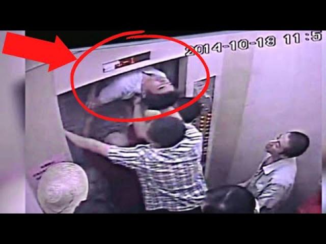 These ELEVATOR security footage reveals more than expected