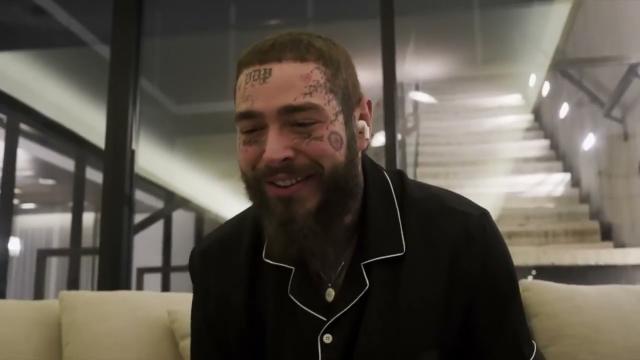 Post Malone call space station for Earth Day