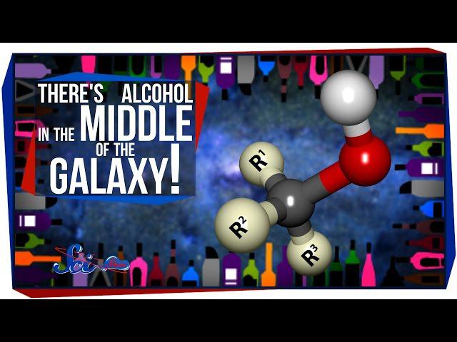 There's Alcohol in the Middle of the Galaxy!