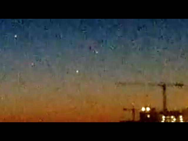 UFO Sighting with Glowing Orange Orbs over Austin, Texas - FindingUFO