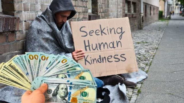 Woman Gives Homeless Man $10,000 - Then He Says, "You Took Everything From Me"