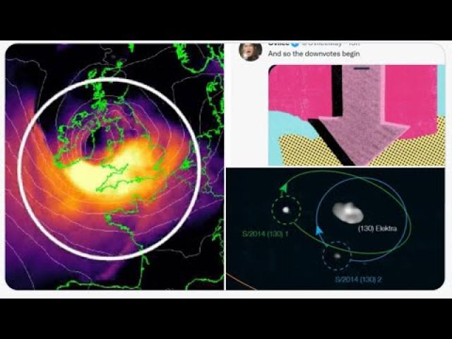 London told to stay home for Storm Eunice! UFO shaped Asteroid has 3 Moons! Fiat Pluto Crypto O NO*!