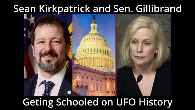 UFO Scientists Confront Kirkpatrick and Gillibrand at Senate Hearing last Summer!