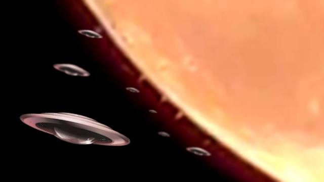 WERE HUNDREDS OF UFOS REALLY SEEN LEAVING THE MOON?
