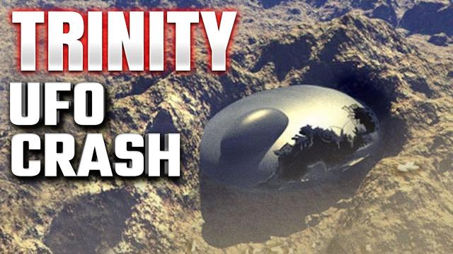 US covered up "ANOTHER ROSWELL" when giant UFO crashed in 1945 I   TRINITY: The Best Kept Secret ???