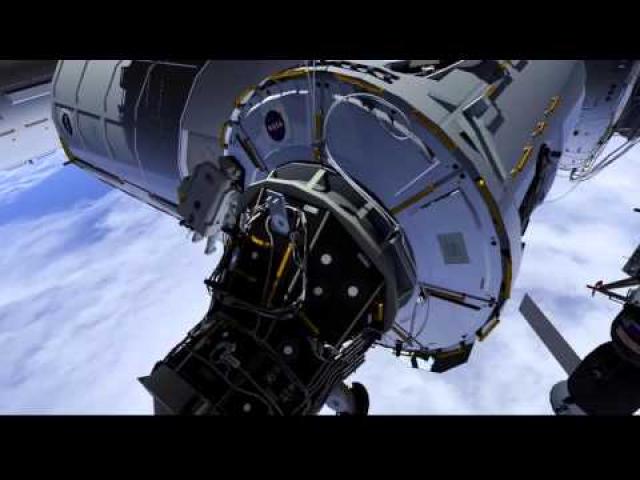 ISS Spacewalk Animation - U.S. EVA #35 SSU Replacement