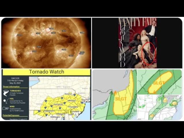 TORNADO WATCH FOR NE USA! SuperSTRONG Solar Cycle 25! Venus probe to crash into EARTH! Uh oh Bitcoin