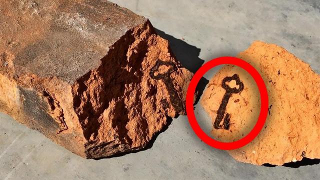 Man Drops Brick During Remodel, Finds Key Hidden Inside