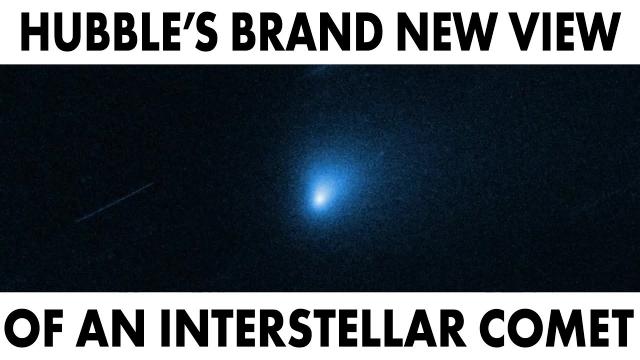 Interstellar Comet 2I/Borisov Spied by Hubble