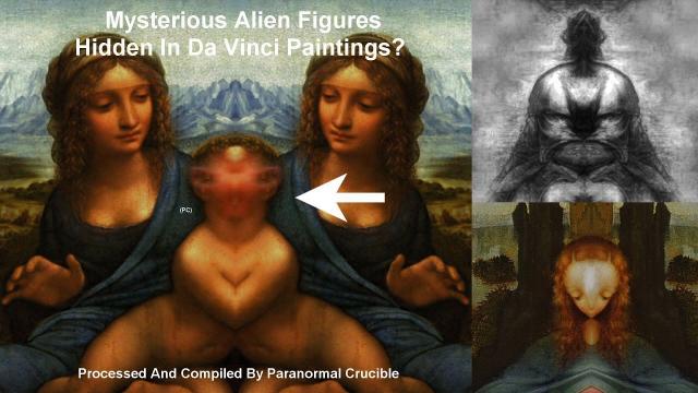 Alien Hybrids Hidden In Da Vinci Paintings?