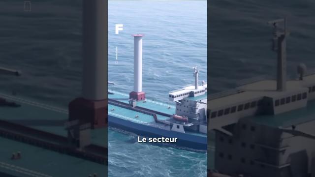 Des voiles à rotor pour limiter l'empreinte carbone des supertankers ?