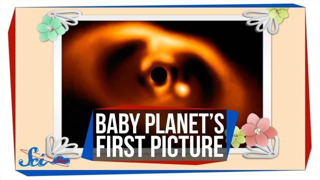 We Just Took the First Image of a Baby Planet!