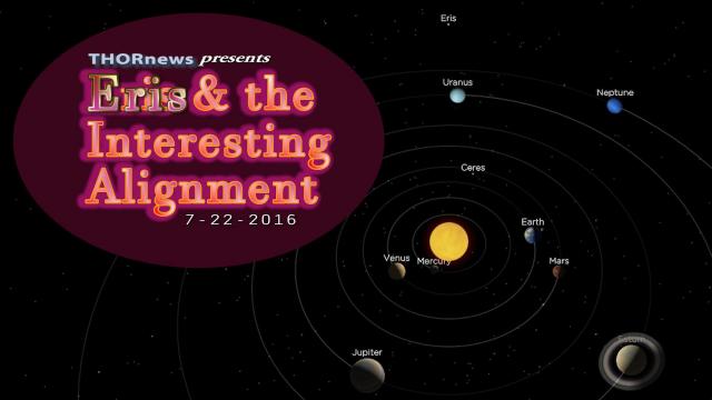 Eris & the Strange Solar System alignment