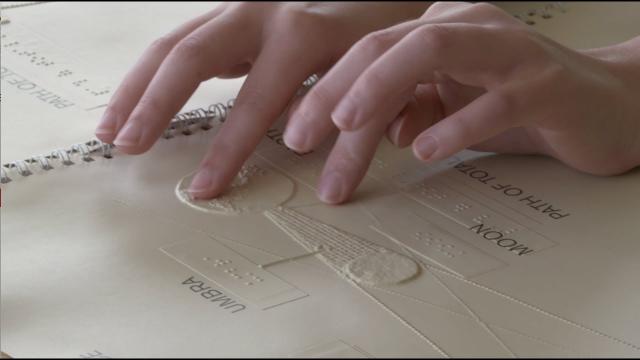 NASA's Braille Book - Getting a Feel for Solar Eclipses